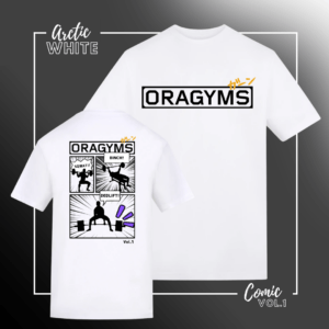 AT001 T Shirt Arctic White Comic Vol 1